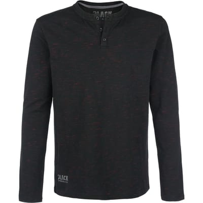 Black Premium by EMP Shirt met lange mouwen - Through The Glass - S tot 5XL - voor Mannen - zwart-rood
