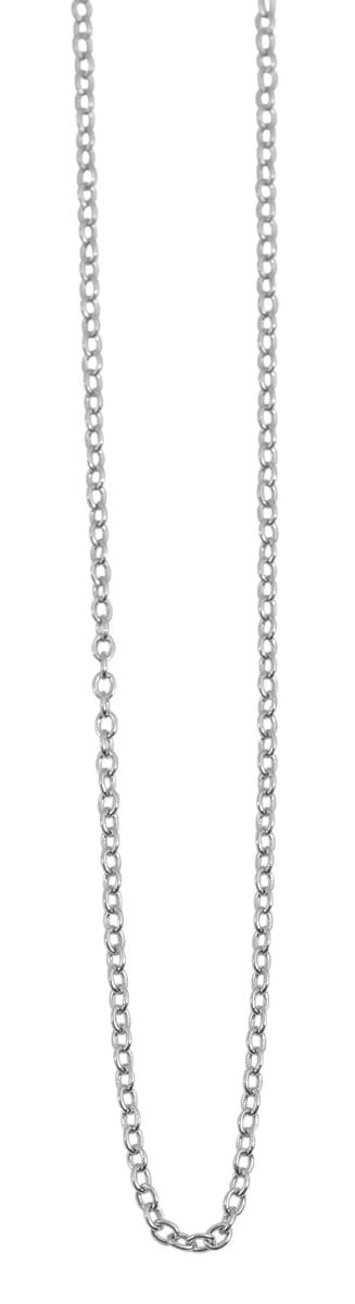 AKZENT Akzent Unisex ketting "Patrick" uit 925 Sterlingzilver, gerhodineerd, duurzaam, 42-60cm