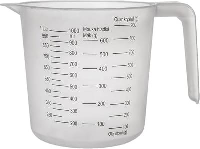 Maatbeker 1 l - Maatkan