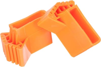 Laddermat Vloer - Ladder Stabilisator - Veilig Werken - Zonder Ladderpoten - 9x6.5cm - Oranje