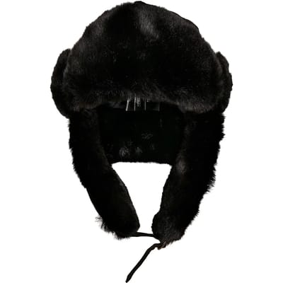 Urban Classics - Nylon Trapper Hat black one size Muts - Zwart