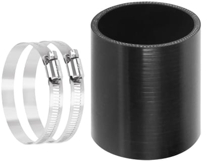Cosensi - Dailygoods - Siliconen Slang met 2 Boutklemmen voor Turbochargers
