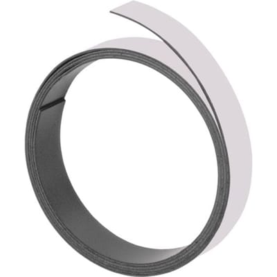 FRANKEN magneetband, (L)1.000 x (D)20 mm x (H)1 mm, grijs