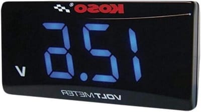 Volt Meter - Universele Meter - Spanning Controleren - Super Slim Design - 17 x 11.1 x 4 cm - Zwart