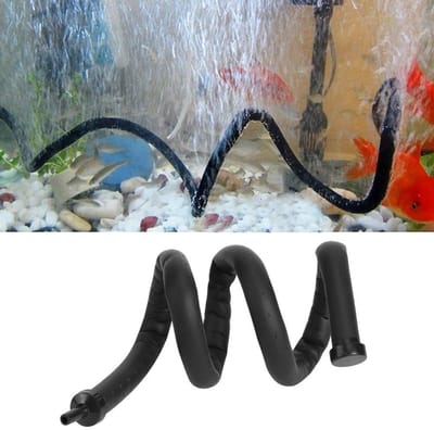 Dailygoods- Luchtbelbuis 2 x 60 cm - Kunststof Diffusorbuis - Aquarium Accessoires - Zuurstofbel Diffuser - Verbeterde Watercirculatie - Makkelijk te Reinigen - Luchtpijp