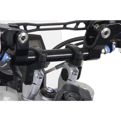 Verstelbare motorfiets stuur extensies diam.28 mm SW-Motech