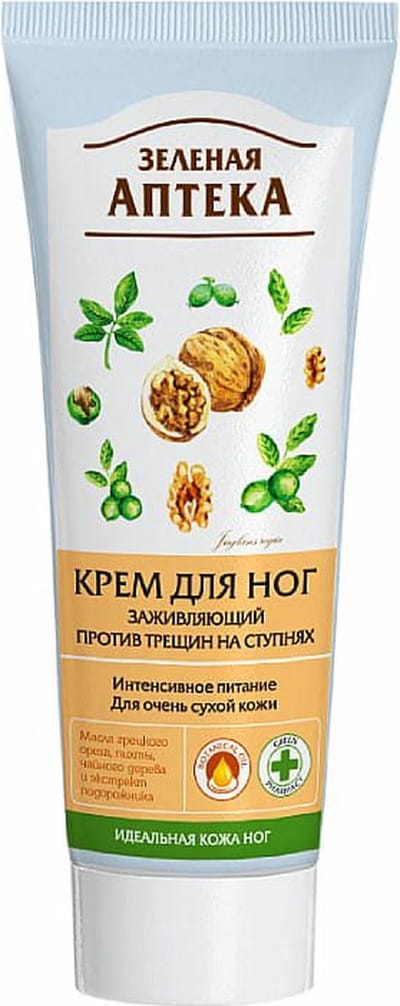 Biologische Voet creme voor gebarsten huid - Geneest de gekrakte huid bij de hielen - 75ml