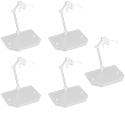 Dailygoods- Actiefigurenstandaard 5-packs - Multifunctioneel - Transparante Ondersteuning - Geschikt voor Anime-figuren - Stabiliteit Gegarandeerd - Verfraai je Interieur - Figurenhouder