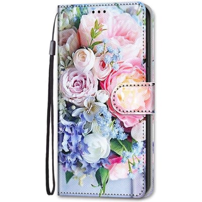 A15 A16 Portemonneehoesje voor OPPO A16 CPH2269 Telefoonhoesje Schattig Geschilderd Leren Flip Coque Voor Oppo A 16 A15 A15S A16S Hoesje Funda OPPO A16S