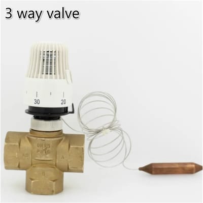 Thermostaatradiatorkop - Radiatorbesturing - Verwarming Regelen - Messing Ventiel - DN25 - Messing
