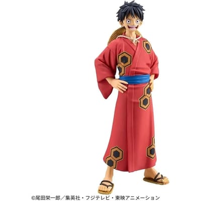 One Piece Banpresto - The Grandline Series - Wanokuni Monkey D. Luffy - Yukata ver. Verzamelfiguren meerkleurig