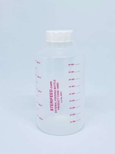 Herbruikbare Babyfles 500 ml - 3 stuks