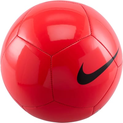 Nike Pitch Team Ball, Unisex, Rood, Bal naar voetbal, maat: 3