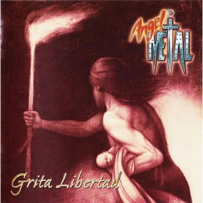 CD ÁNGEL DE METAL - Grita Libertad NONE Allory Records 2009 Mexico Rock Gebruikt brown