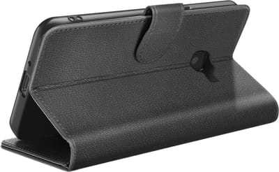 Zanae, Hoesje geschikt voor Galaxy XCover 4 / 4s - Wallet Case & Magneetsluiting, Zwart