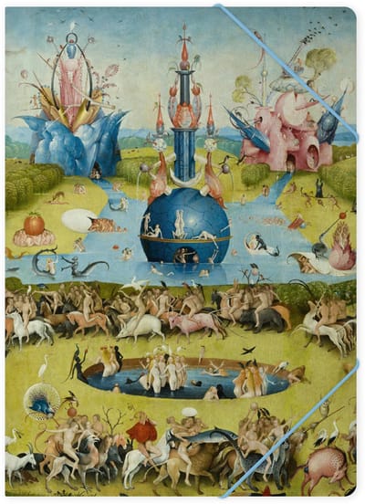 Lanzfeld Bosch - Documentenmap A4 - Met Elastiek - Garden of Earthly Delights - A4-formaat