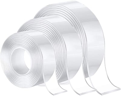 Dailygoods- Dubbelzijdige Plakband - Nano-dubbelzijdig - Wasbaar - Verwijderbaar - Multifunctioneel - Houdt tot 1 kg vast