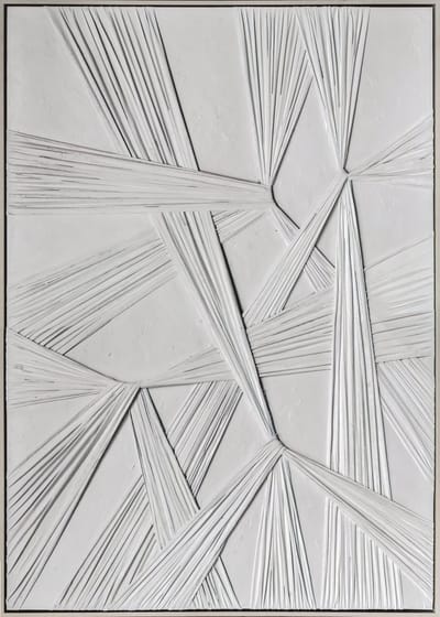 Ter Halle - Schilderij - Wanddecoratie - 3D Art - Origami - 83x123cm (1)