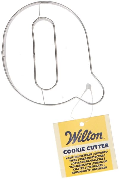 Wilton Koekjes Uitsteker - Letter Q - Uitsteekvormpjes - Koekjes Vorm