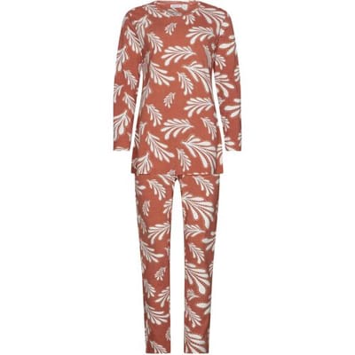 Steenrode katoenen pyjama Pastunette Rood vrouw 38