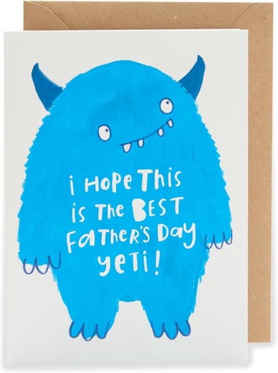Vaderdag Wenskaart voor de Beste Papa - Originele Kaart voor Vaderdag