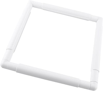 Plastic Borduurclip met Vierkant Frame voor Borduren, Quilten, Naaldwerk en Kruissteken (27.9×28cm)