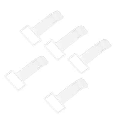 EXCITAT Parkeerkaartclips - Transparante parkeerkaartclips - Zelfklevende parkeerkaartclips - Geschikt voor autoruiten - Voor auto's, caravans, campers, bestelwagens en ramen - Verpakking van 5