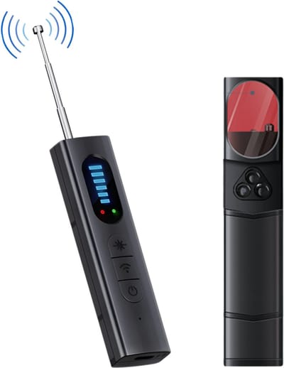 Verborgen camera detector - Detectieapparaat - Privacybescherming - Anti Verborgen Camera - Anti Afluisterapparatuur - Spycam detector