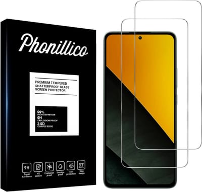 Screenprotector geschikt voor Xiaomi Poco M7 Pro 5G - 2 stuks Beschermglas van glas Transparante glazen schermbeschermfolie