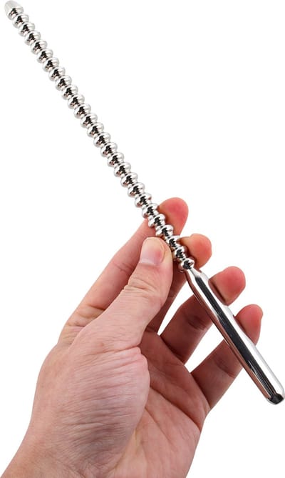 Banoch - Penisstick Halla L - Metaal - Geribbeld - max. ∅ 10 mm