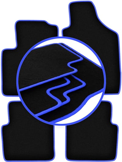 CARLUX-BLUE automatten voor: Lancia Ypsilon III hatchback (2011-)