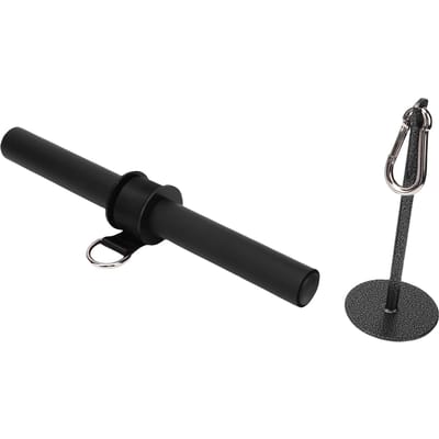 Pols- en Onderarmroller Antislip Handvat Sterk Draagvermogen Spierkracht Polsroller Groen Black zwart