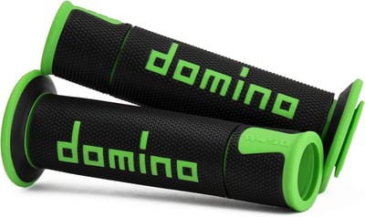 Racefiets Handvatten - Stuur Grips - Comfortabel Fietsen - Anti-slip Profiel - 12.7 cm - Zwart Groen