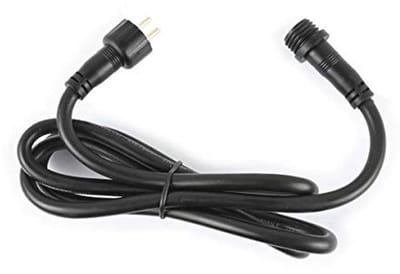 1 m verlengkabel voor 12 V ledverlichting - IP65 waterdicht, ideaal voor tuinspots en pompen
