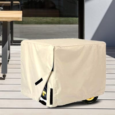 Buiten Tuin Patio Waterdicht Stofdicht Elektrische Generator Hoes Bescherming (Beige) beige
