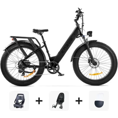 Family-Deal! | ENGWE E26 - Lage instap - Zwart