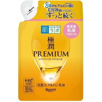 Rohto Mentholatum - Hada Labo Gokujyun Premium Emulsion Refill - 140ml