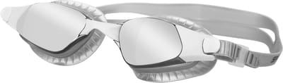 Spokey ERISK Zwembril - Zwart - Anti-Fog - UV-bescherming - Polycarbonaatlens - Siliconen afdichtingen - Dubbele siliconen band