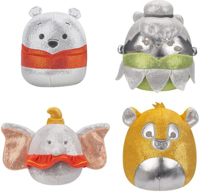 Disney 100th Anniversary 4Pack set2 - 5inch Squishmallow (Incl. Adoptiecertificaat)