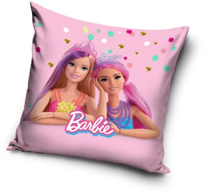 Barbie Friends Velours kussenhoes 40x40 cm