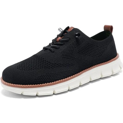 Mode Heren Loafers Ademend Mesh Casual Schoen voor Heren Comfort Slijtvast Schokabsorberend Zachte Heren Flats Tenis Hombres Nieuw 39 black