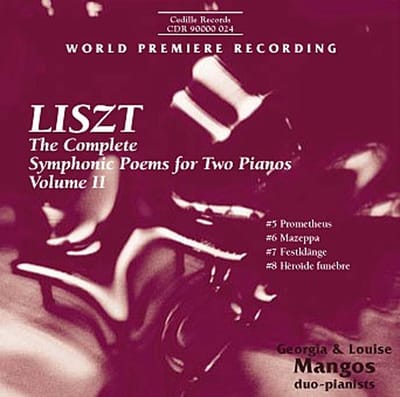 Georgia & Louise Mangos - Symphonic Poems Volume 2 (CD)