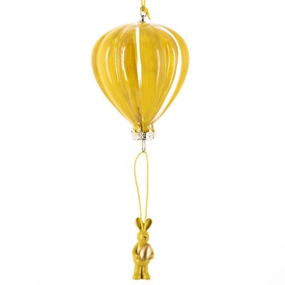 Hanger Luchtballon konijn geel