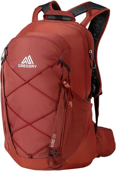 GREGORY Vrije tijd rugzak Rugzak Kiro 22 Backpack Brick Red Rood