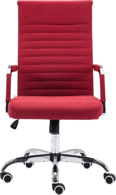 CLP Amadora Bureaustoel - Ergonomisch - Voor volwassenen - rood Stof
