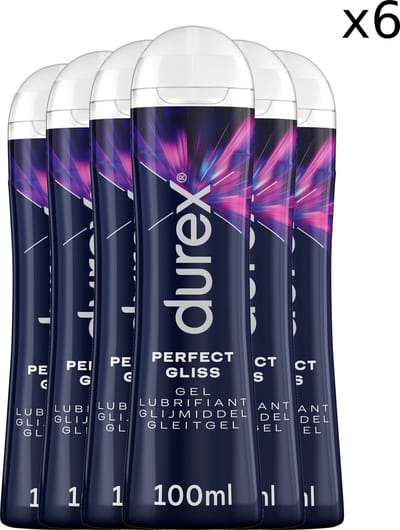 Durex Perfect Gel Gliss 100ML - 6 Stuks - Voordeelverpakking