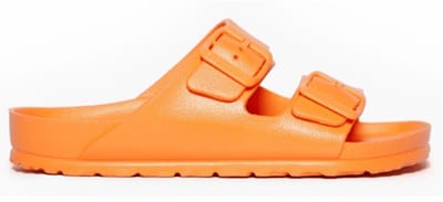 Plakton Dames Slipper Wanda | Oranje | Maat: 36