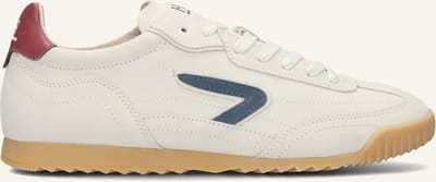 HUB Dayton Sneakers Heren - Leren Sneaker - Beige - Maat 41