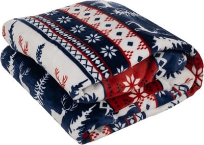 Kerst plaid - deken & 2 kussenslopen - deken - kerstdeken - decoratie - wonen - 200 x 160 - cadeau