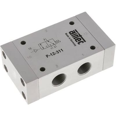 3/2 G1/2'' (G1/8'') Luchtgestuurd Ventiel 0-10bar/0-140psi Airtec